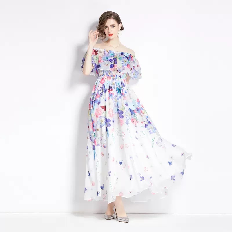 Same day different girl floral dress CD770 images
